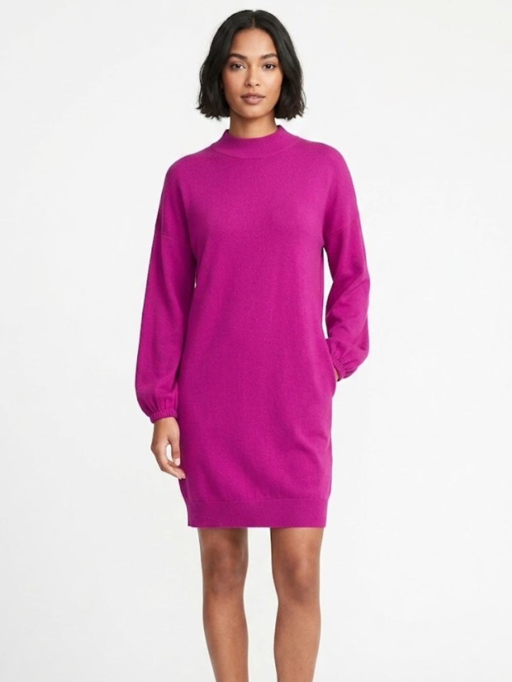 Universal Standard for J.Crew Mockneck Sweater Dress Size Medium NWT
